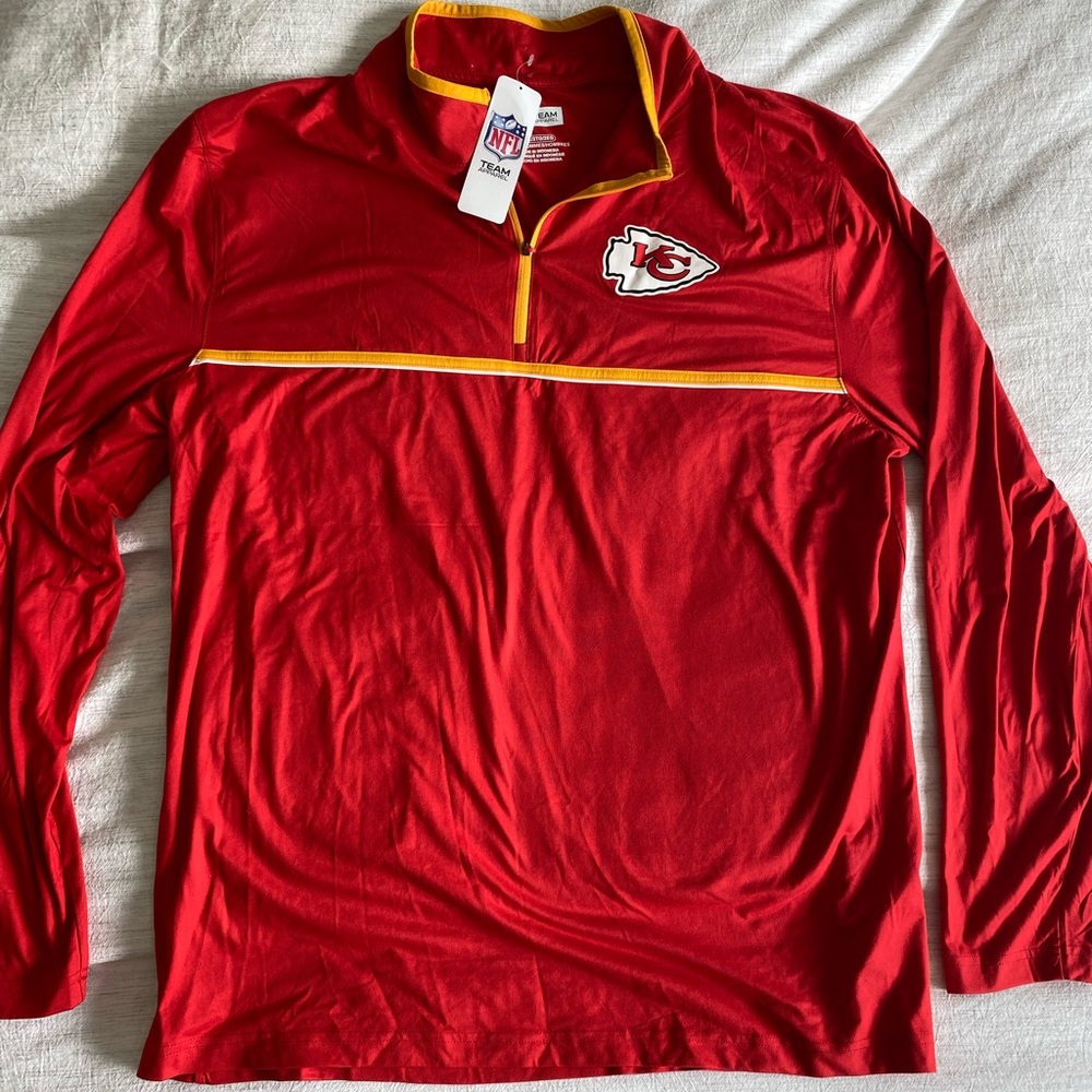 Kansas City Chiefs NFL Quarter-Zip Pullover